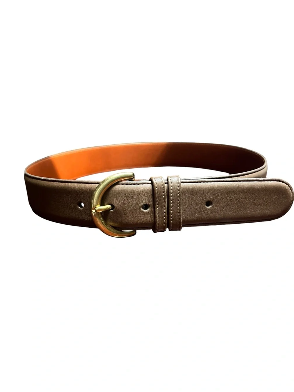 Coach | Accessories | Coach Taupe Brown Womens Leather Belt  display picture 1